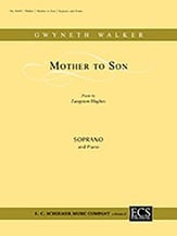 Mother to Son Vocal Solo & Collections sheet music cover